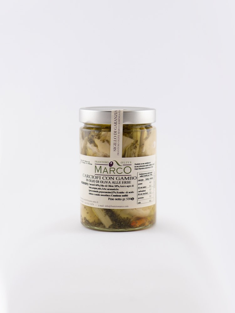 Long-stem Artichokes in Oil 520 g