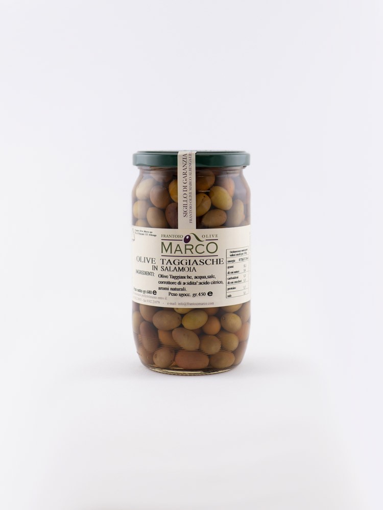 Taggiasca olives in brine 450 g