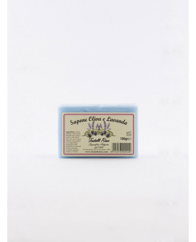 Saponetta olio di oliva e lavanda 100 g