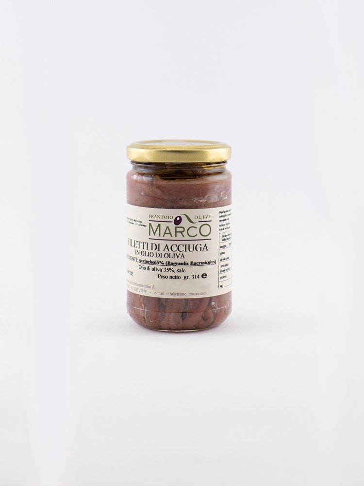 Anchovy Fillets in Oil 314 g