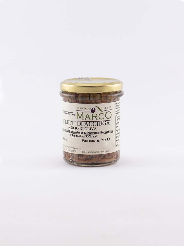 Anchovy Fillets in Oil 212 g