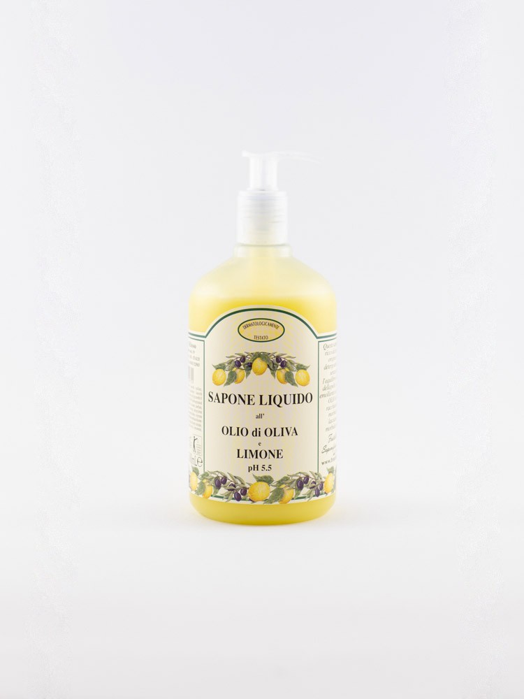 Olive Oil and Lemon Liquid Soap 500 ml