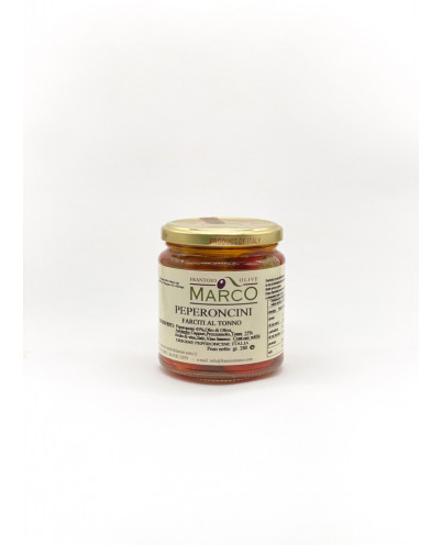 Peperoncini ripieni al tonno 280 g