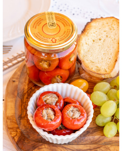 Chilli Peppers Stuffed with Capers and Anchovies 280 g