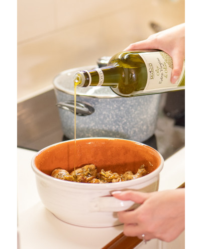 Unfiltered Extra Virgin Olive Oil