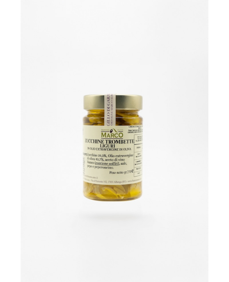 Ligurian Trombetta Zucchini in Olive Oil 270 g
