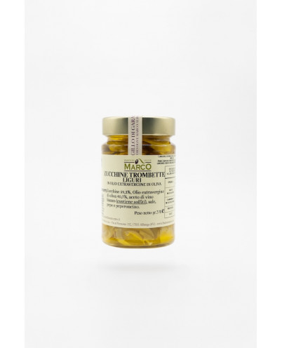 Ligurian Trombetta Zucchini in Olive Oil 270 g